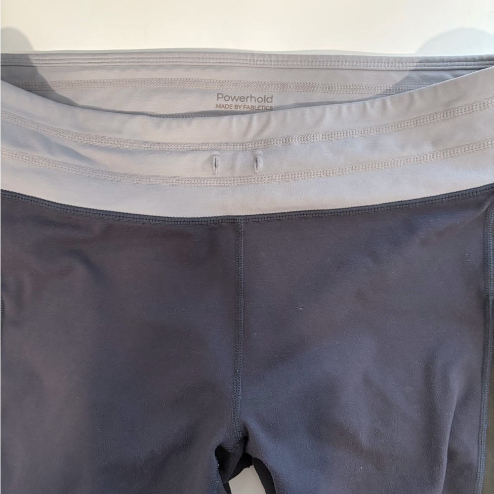 Fabletics Powerhold Leggings in Charcoal Gray